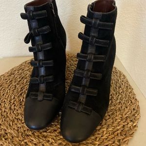 SeeByChloe Black Booties Size Eur 39 EUC